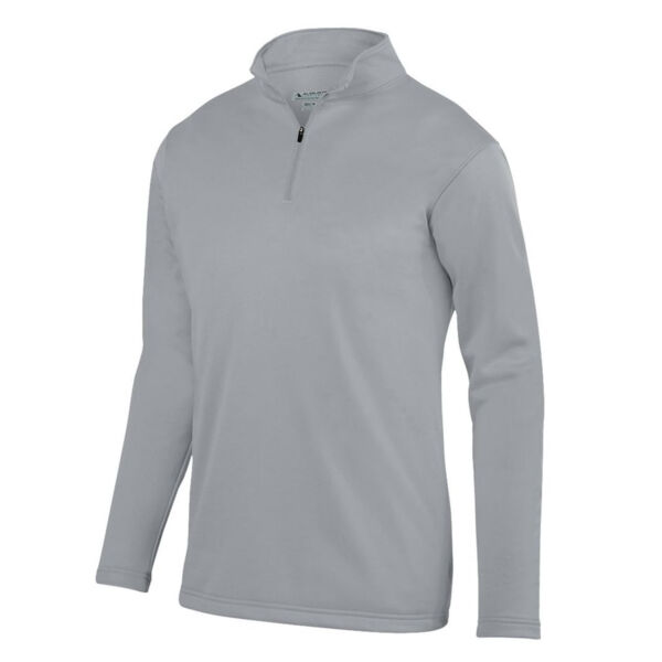 Youth Wicking Fleece Quarter-Zip Pullover Thumbnail