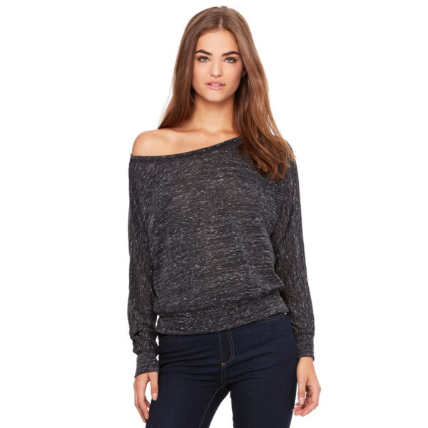 Women’s Flowy Off Shoulder Long Sleeve Tee - Affiliate Thumbnail