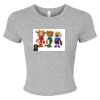 Women's Micro Rib Baby Tee Thumbnail